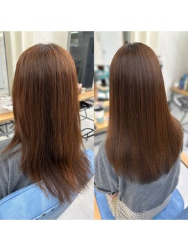 エミン(emyn) イメチェン 前髪 縮毛矯正 髪質改善 代々木