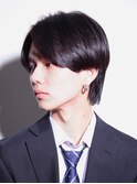 京都センタパートニュアンスパーマツーブロックメンズパーマ