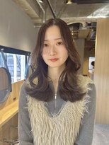 ジュベ(juve.) 大分ミディアムロング顔周りレイヤーカット髪質改善カラー