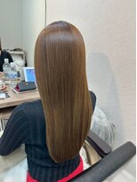 アールサロンギンザ(Rr SALON GINZA) 髪質改善 RrSALON Hydro XE treatment +カットカラー