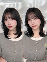 クム(kumu)&nbsp;韓国へア/レイヤー/顔周り/ボブ/透明感カラー/縮毛矯正