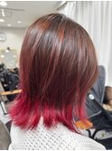 いつものカラーに飽きたら、裾カラーがおすすめ