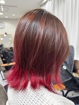 ヘアメイクアクト 都賀店&nbsp;いつものカラーに飽きたら、裾カラーがおすすめ
