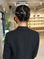 オムズ 大須店(OM's)&nbsp;ツインシニヨン/ヘアセット/ヘアアレンジ/シニヨンヘア/お団子