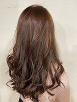 リオラヘアー(Liora hair)&nbsp;ピンクブラウン/イルミナカラー/透明感カラー/天神美容室