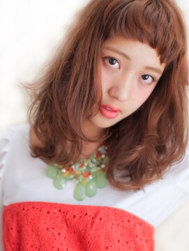 モードケイズ 本厚木(MODE K's) 【MODE K's厚木】オン眉カジュフェミニン×ラフウェーブ