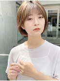 オシャレボブ#イメチェン#モード#ダークアッシュ