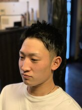 プーパヘアー メンズデザインファクトリー(pupa hair MEN'S DESIGN FACTORY)&nbsp;メリハリショート。