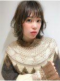 【遠藤】ショートウルフボブ20代30代40代外ハネ束間レイヤーボブ