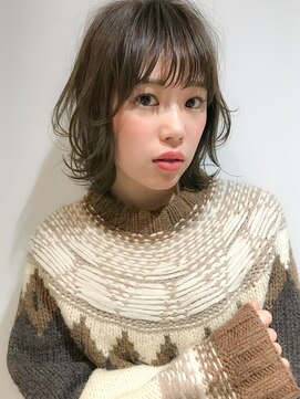 ウィステリア 銀座(WISTERIA) 【遠藤】ショートウルフボブ20代30代40代外ハネ束間レイヤーボブ