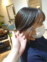 アヤメ(ayame)&nbsp;高めのインナーカラー_ベージュ_春色【東久留米】3