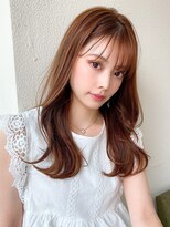 アフロート エル 錦糸町(AFLOAT L) チャコールグレー/ベビーバング/インナーカラー/韓国風カール