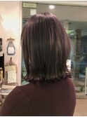 ベールを被せた様な、春のクリスタルパープル