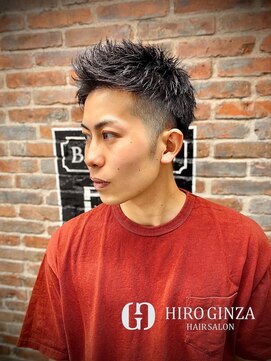 ヒロギンザ 神田店(HIRO GINZA) ショートアップバング