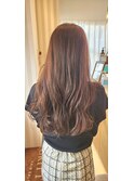 巻きロングスタイル・イルミナカラー
