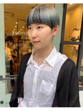 カグヤヒメ ドゥイ(kaguyahime doui) アンブレラカラー×マッシュショート