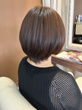 ヘアデザインスペース イチエ(hair design space i chi e) たっぷりコラーゲンケアでつくるモテ髪ボブスタイル