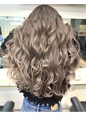 ブロンドグレージュカラースタイル☆