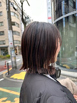 ロイド(Royd.) ぷつっとボブ切りっぱなしボブ新社会人イルミナカラー