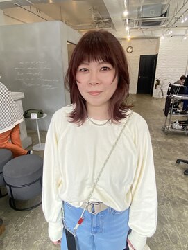 ヘアーワークスヴィクサス 諫早店(HAIR WORKS VIXUS) 【VIXUS 持永早紀子】ミディアムボブ