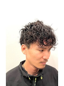 銀座マツナガ 神田店 20.30代人気◎波巻きスパイラルツーブロック