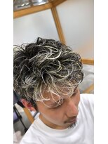 ココノサロン ハナレ(cocono salon HANARE)&nbsp;メンズ刈り上げStyleハイライト