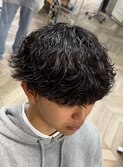 【Nishida】波巻きパーマ