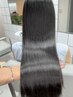 【1番人気オススメ】カット+髪質改善UPTOGLOSSカラー+TOKIOlimitedTR￥19500→