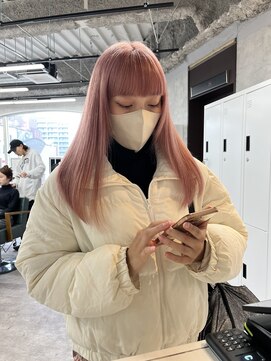 リミットバイアフィナー 大宮店(limit by Afinar) ダメージレスさらさらピンクベージュ