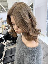 エゴル ナゴヤサカエ(ENGOL NAGOYA SAKAE)&nbsp;ミルクティーカラー/ミルクティーグレージュ/ブリーチカラー