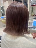 大人可愛い大人美人くすみカラーピンクブラウンベージュ