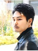 ダークアッシュ/韓国マッシュ/ニュアンスパーマ[池袋駅/men's]