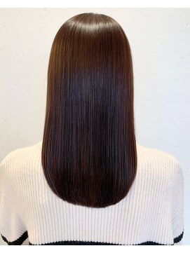 ハクバイジェービー 稲毛(hak by jb) ボブルフ/小顔/ワンレン/ネビージュ/黒髪/白髪ぼかし[稲毛駅]