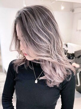 シオン(shion) マロンベージュメルティカラー似合わせカット_ba359241