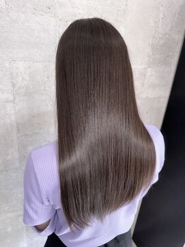 スキル 水戸(SKILL) ココアブラウン/トリートメントストレート/ストレートロング