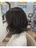 【栄矢場町】ミニボブ×ダークカラー