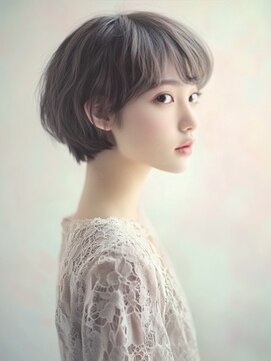 アルトリスト(Altruist Aging×HAIR&SPA) ☆イメチェンピンクベージュアンブレラカラー前髪クールショート