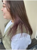 インナーカラー★パープルピンク