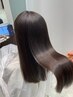【信清限定】【理想の艶髪】毛先整えカット付き　縮毛矯正￥23650→18920