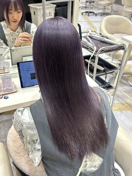 リー 梅田(Lee) 髪質改善カラーでブリーチ毛も艶々に！