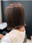 切りっぱなしボブ/刈り上げボブ/ミニボブ/似合わせ