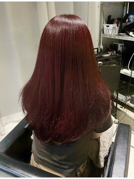 インク(inc) 赤髪/暖色カラー