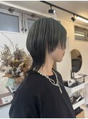 ウルフ/ウルフカット/デザインカラー/ブリーチ/千葉/千葉駅