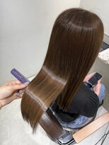 エンバイユアーズ 飯田橋店(eN° by youres) 髪質改善+ブラウンカラー 萩原