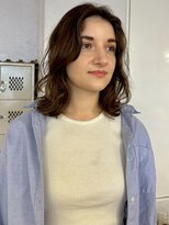 ソルト 舞鶴店(Salt)&nbsp;くびれヘア/ミディアムレイヤー/ベージュカラー/ブラウンカラー