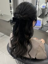 ザザ ZA/ZA 茗荷谷&nbsp;ハーフアップアレンジ