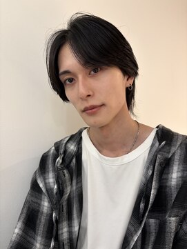 リリット(ReLit) メンズハイライトレイヤーカットグレージュベージュショート