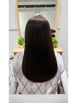 髪質改善ストレートとトリートメント