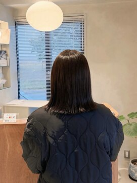 ボブ/外ハネボブ/透明感/艶髪/髪質改善/明石/大久保