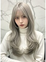 ロウル 渋谷(LOWRL)&nbsp;ブリーチ/ハイトーン/似合わせカット/ウェーブミディアム/渋谷